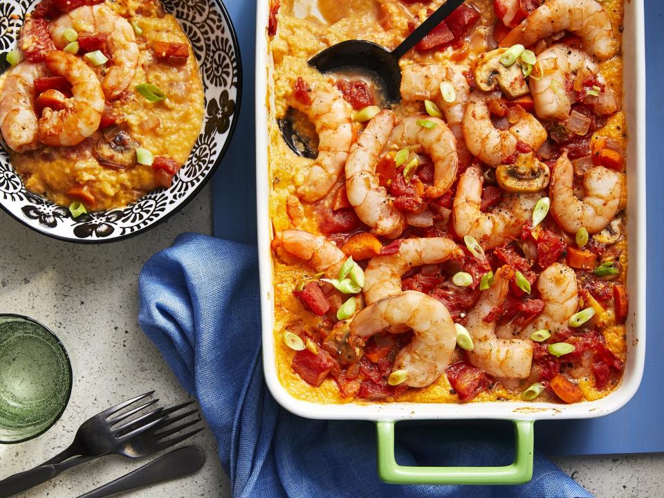 Shrimp and Grits Casserole 