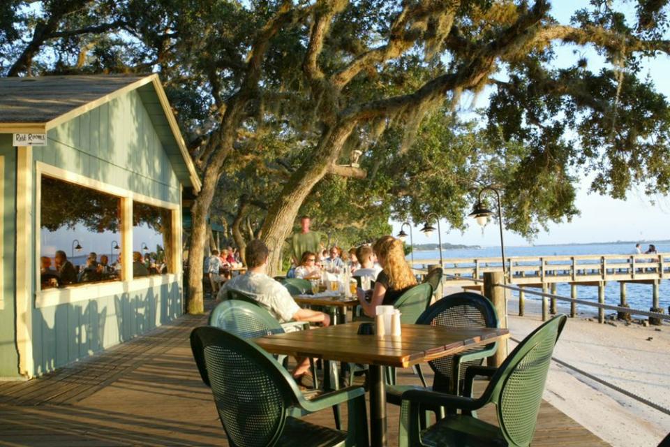 Caps on the Water in Vilano Beach, across the Tolomato River from St. Augustine | courtesy of Florida’s Historic Coast