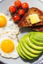 <p>Whether you're topping your <a href="https://www.delish.com/uk/cooking/recipes/a29949639/guacamole-toast-recipe/" rel="nofollow noopener" target="_blank" data-ylk="slk:guacamole toast;elm:context_link;itc:0;sec:content-canvas" class="link ">guacamole toast</a> or serving up a <a href="https://www.delish.com/uk/cooking/recipes/a29651496/low-carb-breakfast-hash-recipe/" rel="nofollow noopener" target="_blank" data-ylk="slk:breakfast hash;elm:context_link;itc:0;sec:content-canvas" class="link ">breakfast hash</a>, you gotta be able to nail a sunny-side-up egg. The key? Cook them over medium-low heat with at least a tablespoon of fat (we use olive oil, but butter is great too) per egg. They're ready when the whites are just set and the yolk is still bright yellow and runny.</p><p>Get the <a href="https://www.delish.com/uk/cooking/recipes/a30698054/sunny-side-up-eggs-recipe/" rel="nofollow noopener" target="_blank" data-ylk="slk:Sunny Side Up Eggs;elm:context_link;itc:0;sec:content-canvas" class="link ">Sunny Side Up Eggs</a> recipe.</p>