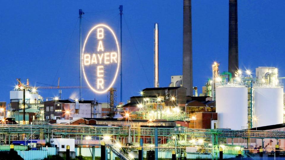 Das Bayer-Werk in Leverkusen.