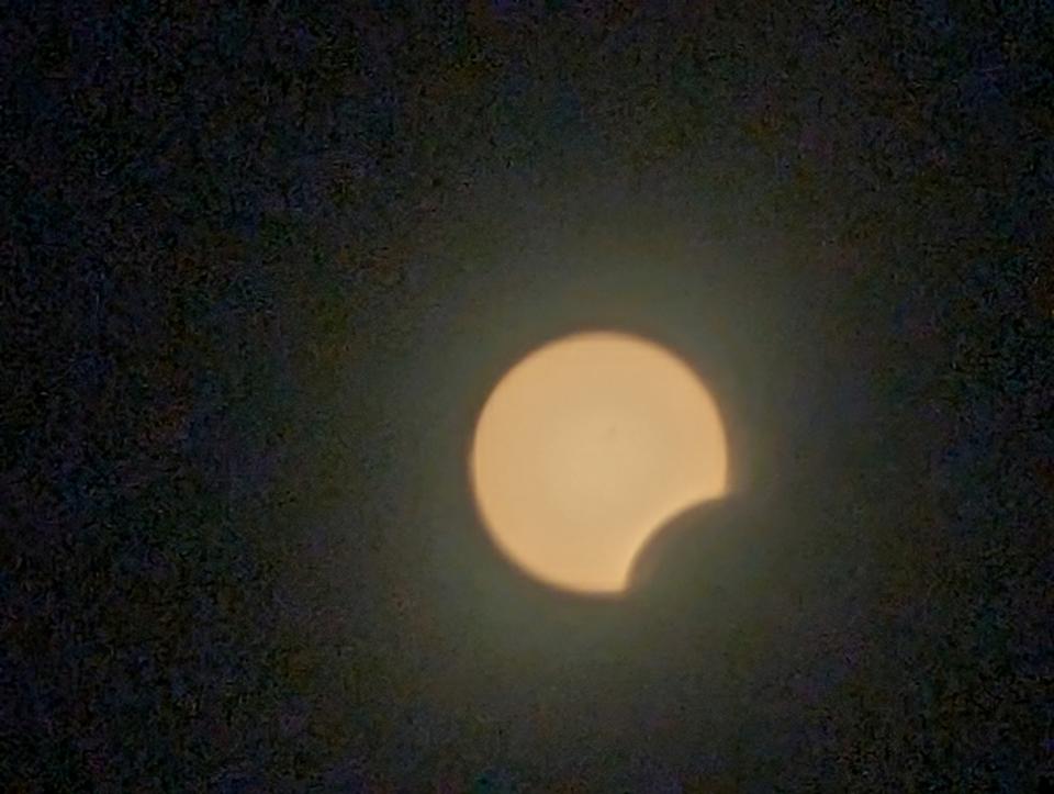 Google Pixel 8 Pro Solar Eclipse Sample.