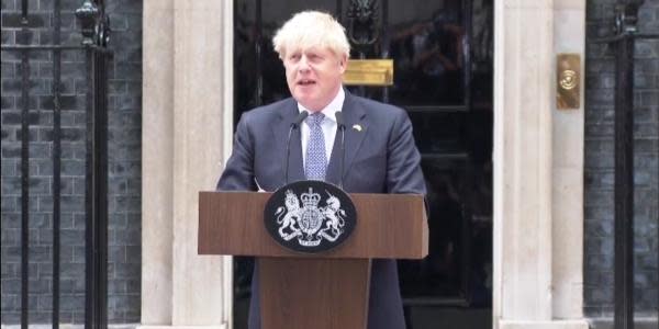 Renuncia Boris Johnson como primer ministro de Gran Bretaña