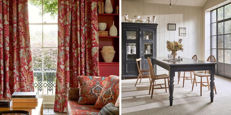 Photo credit: Left: Colefax and Fowler, Right: Country Living