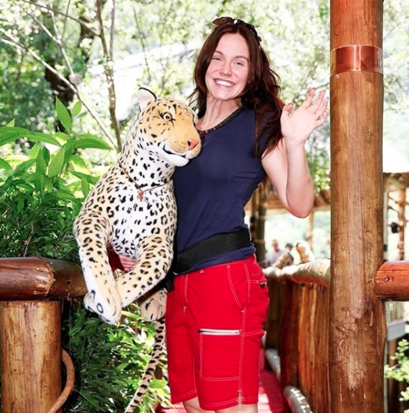She appeared on the Australian version of I'm A Celeb. Source: Ten