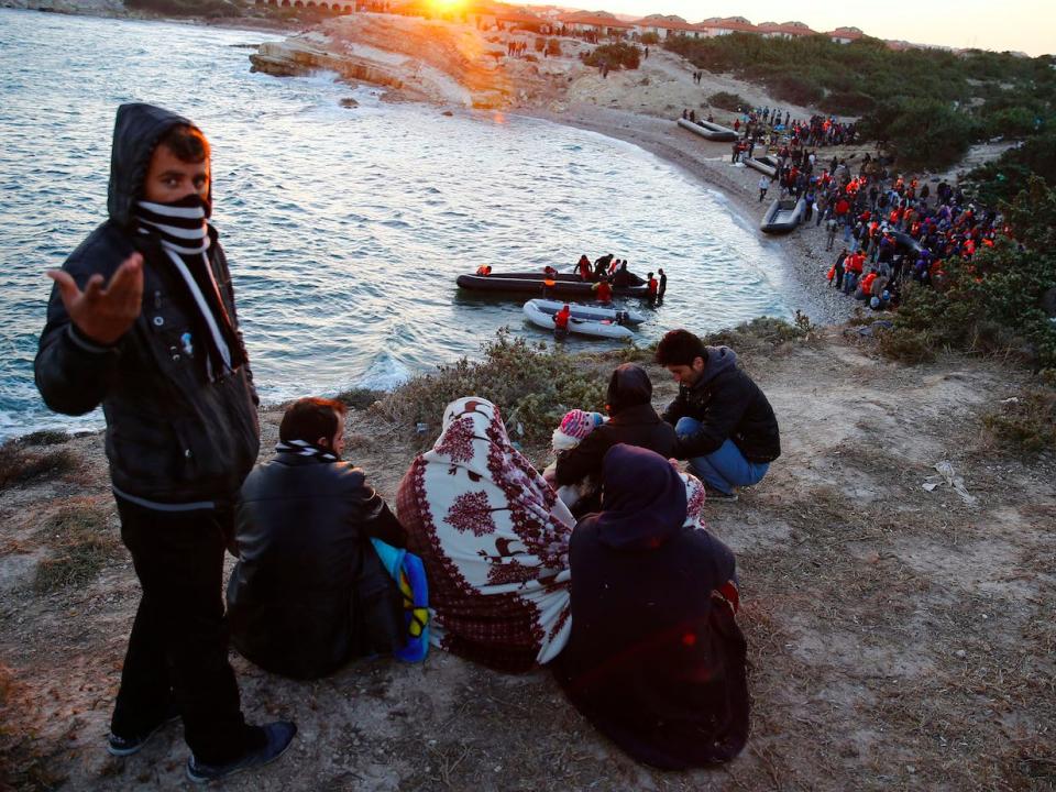 Turkey Beach Coast Refugees