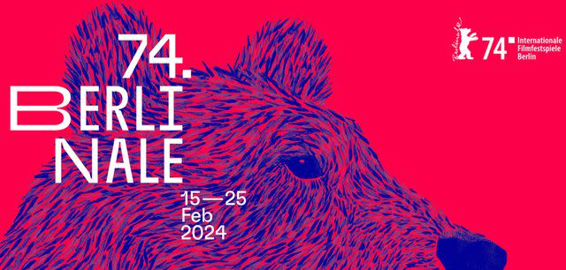 <p>CortesÃ­a Berlinale</p> Cartel del festival de cine Berlinale