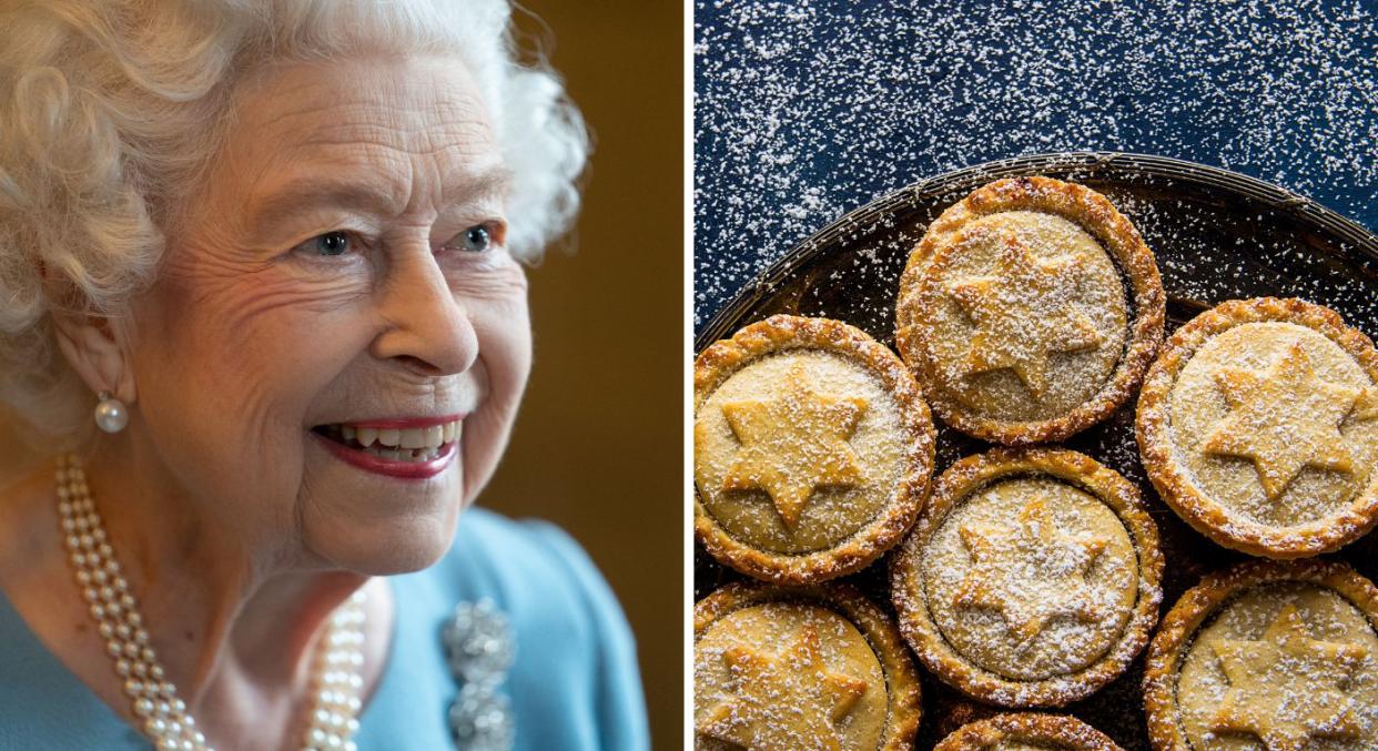 Make mince pies fit for a queen. (L: PA Images, R: Getty Images)
