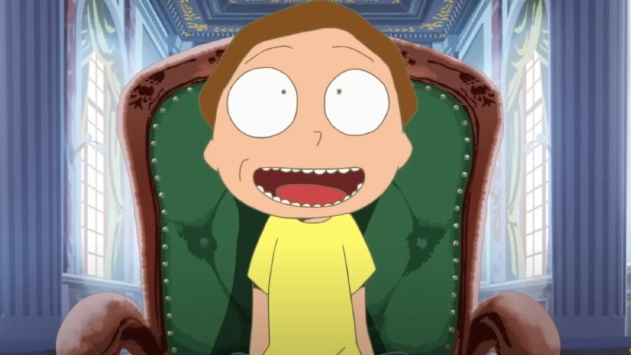  Morty in the Rick and Morty anime. 