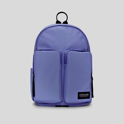 <p>Everlane</p> Everlane The ReNew Transit Utility Backpack in Cornflower Blue.