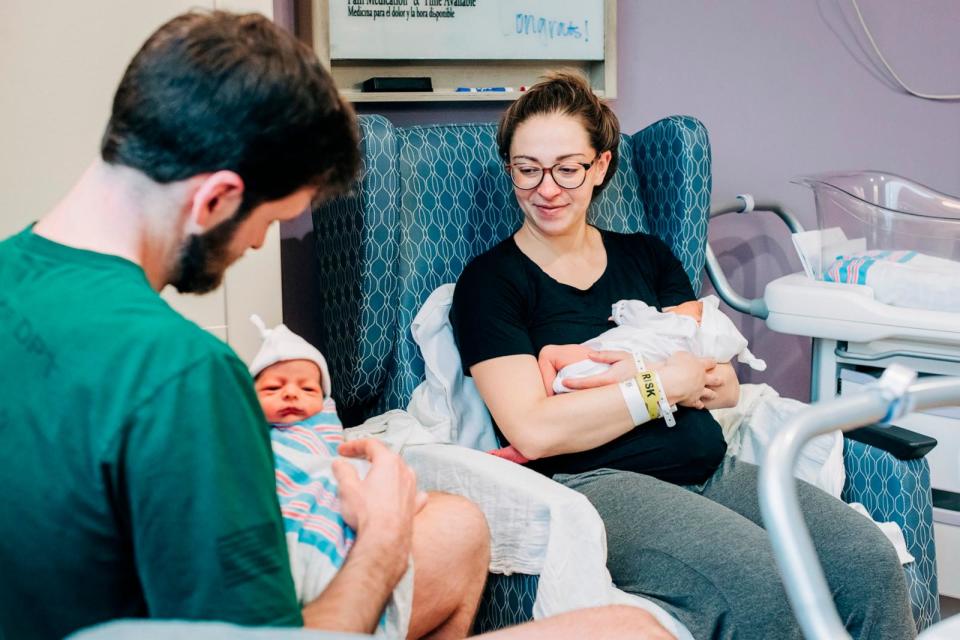 PHOTO: Shellie Pascoe, who was born with a double uterus, gave birth to twins. (University of Alabama at Birmingham)