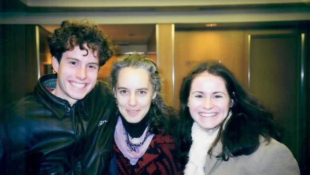 The author (right) with her brother and sister during a visit in New York City in 2002. (Photo: Courtesy of Sarah Leibov)