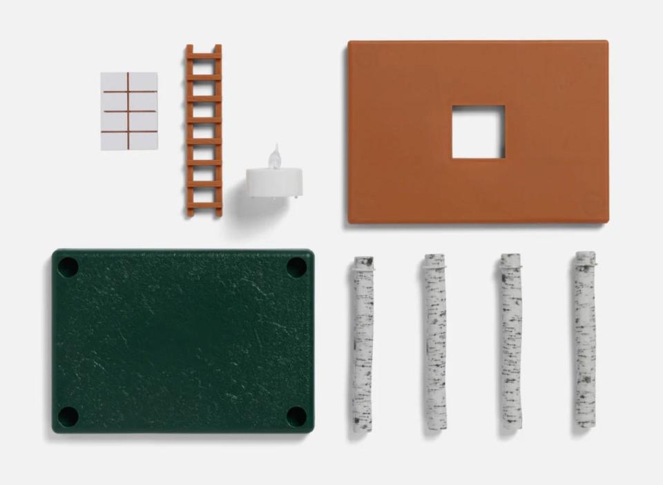 Parts for the Hereditary gingerbread house from A24.