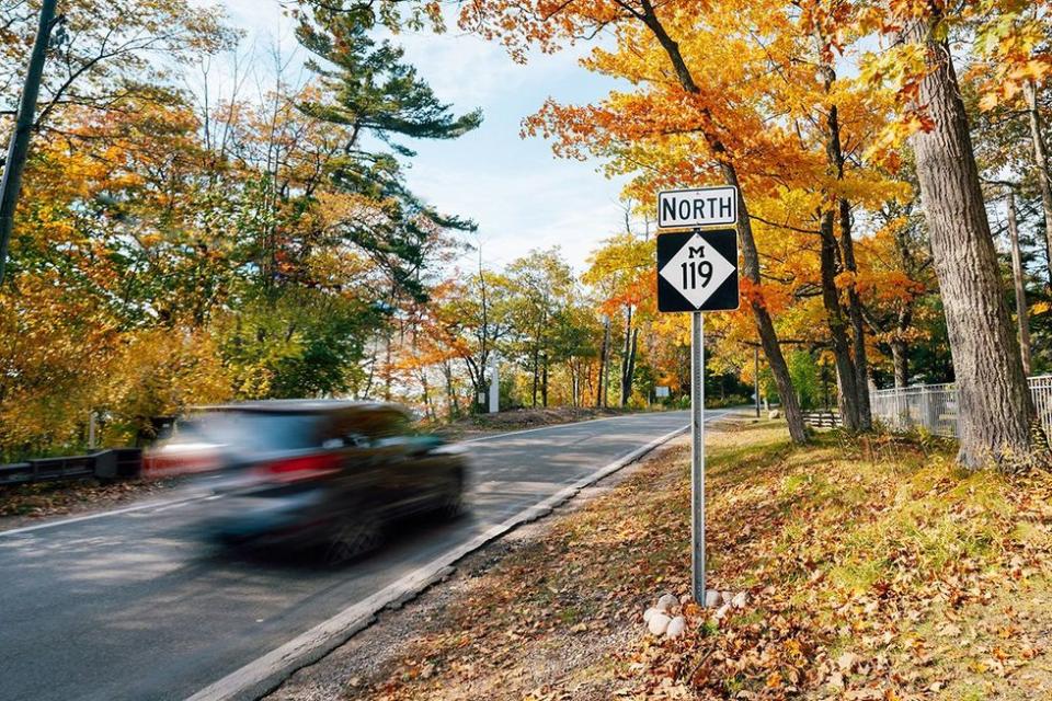 6 Road Trips Perfect for Fall Colors: M-119 \u2013 Michigan