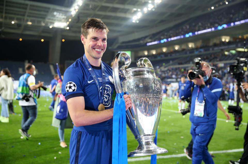 Cesar Azpilicueta captained Chelsea to European success over Manchester City in Portugal (Nick Potts/PA) (PA Wire)