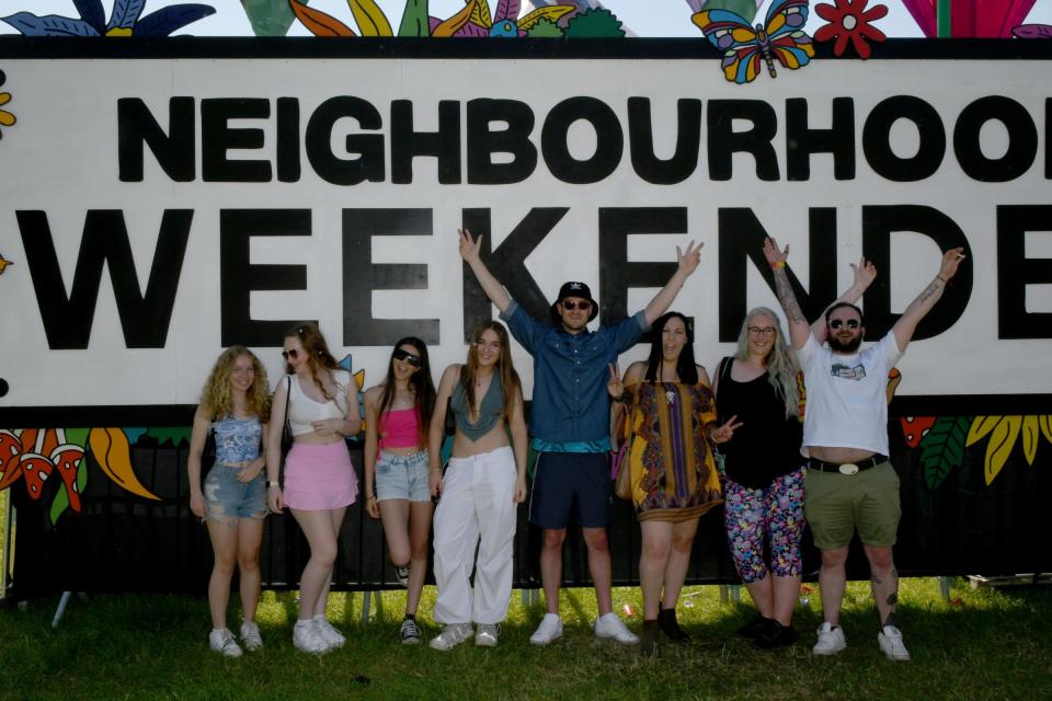 Festivalgoer photos from Neighbourhood Weekender 2023 day one. Picture: Dave Gillespie