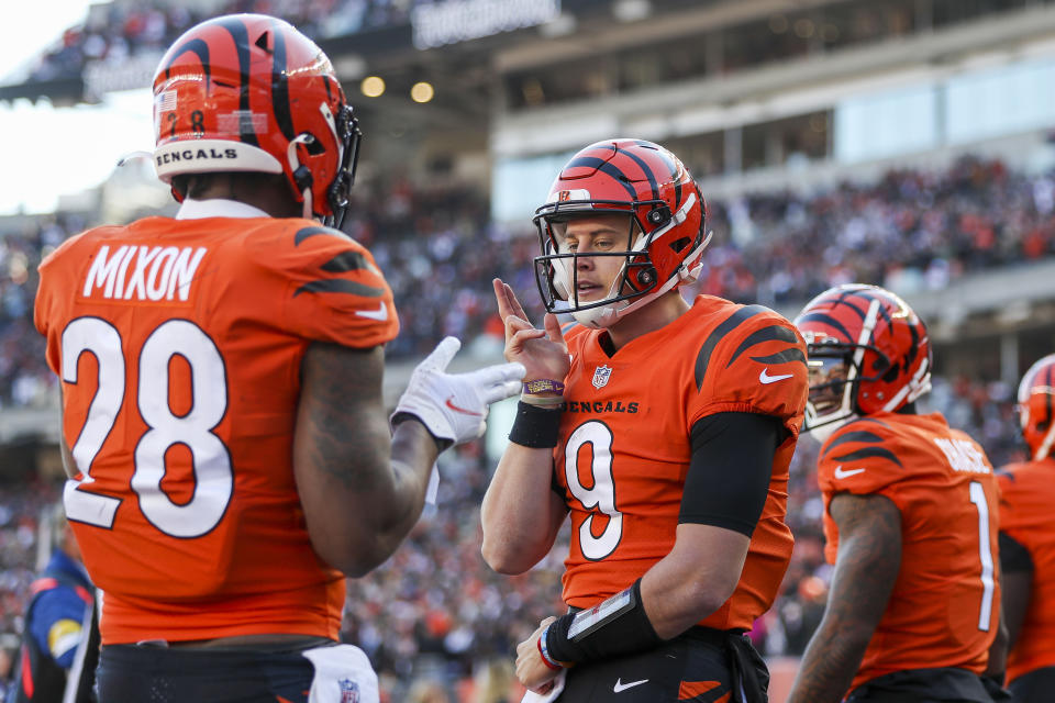 Fifteen of the Cincinnati Bengals' 18 games this season have ended with an odd point total. (Katie Stratman/USA TODAY Sports)