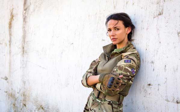 Michelle Keegan in Our Girl/ITV