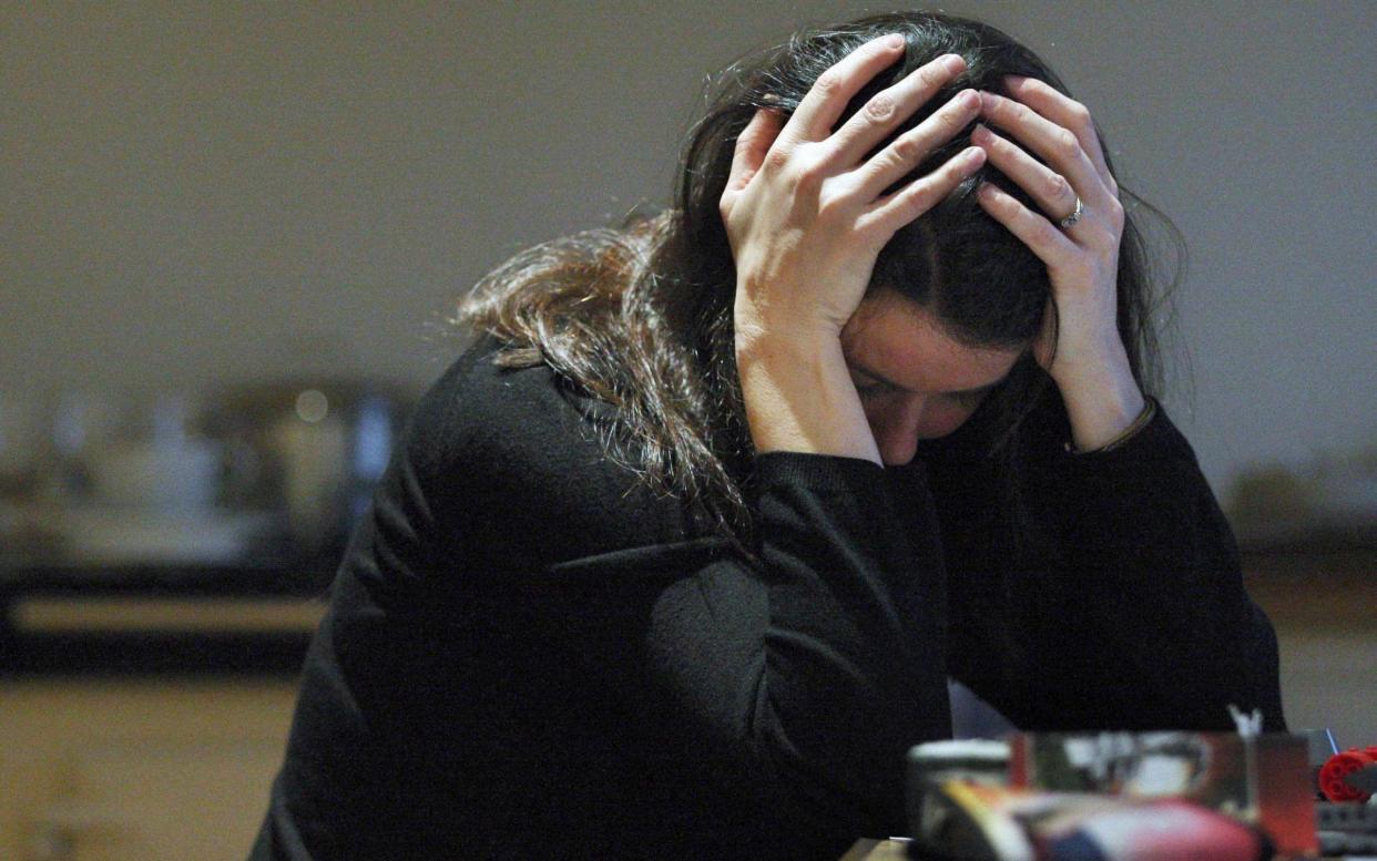 The figures show soaring levels of anxiety  - PA