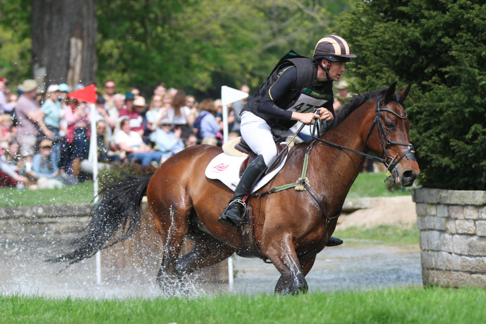 Tom Rowland resisted the urge to retire his horse before Burghley