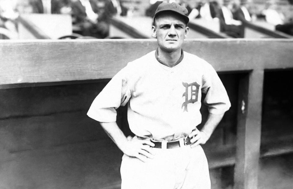 Max Carey, centerfielder on the Pittsburgh Pirates, Aug. 1, 1922.