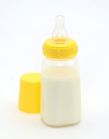 baby bottle with formula