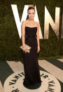 Olivia Wilde arrives at the 2012 Vanity Fair Oscar Party in Los Angeles, CA.