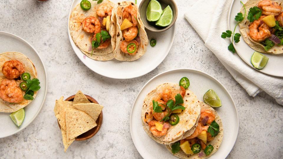 shrimp tacos