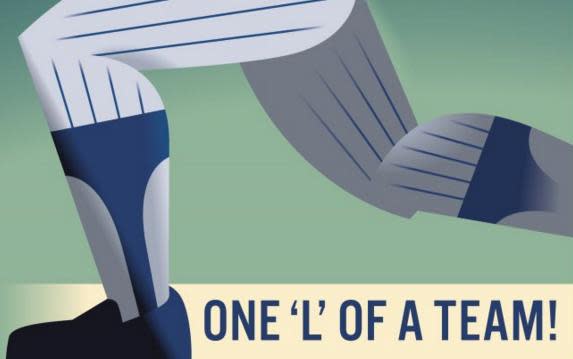 Cubs fans aren’t thrilled about this awkward CTA poster with an unfortunate tagline. (CTA)