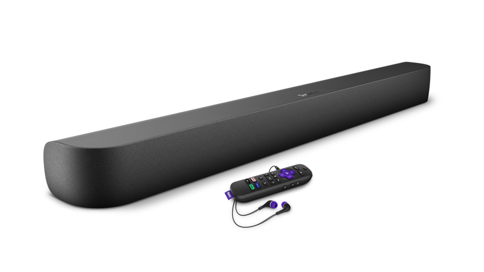 The Roku Streambar Pro ($179.99) due in stores mid-May ) streams 4K Video and will provide virtual surround sound with Roku OS 10.