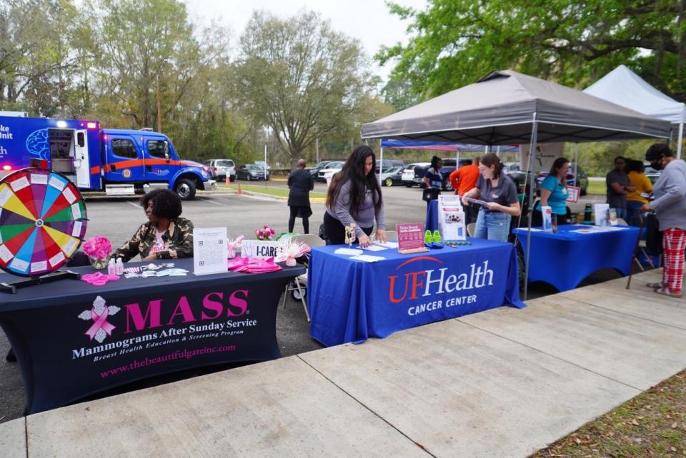 Dozens of vendors participated in the inaugural Black Family Wellness Expo hosted by the Gainesville chapter of The Links Inc. on Saturday at Greater Bethel AME Church in southeast Gainesville.
(Credit: Photo by Voleer Thomas, Correspondent)