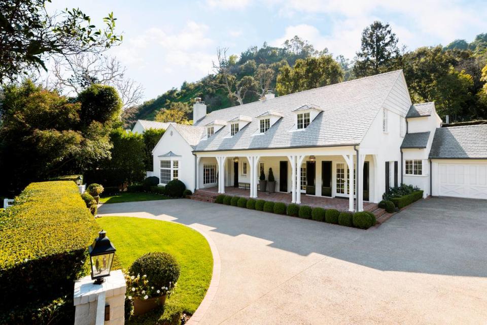 This 1938 home sits in the Bel Air neighborhood at 1231 Stone Canyon.