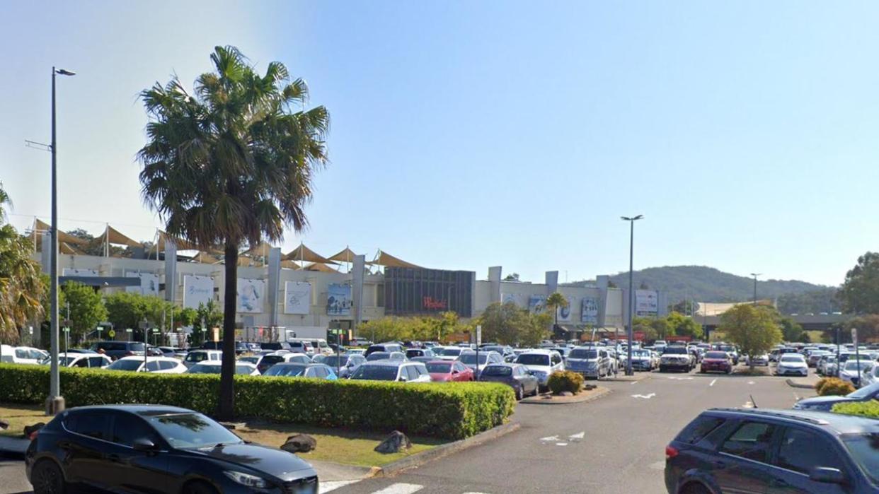 Westfield Tuggerah carpark NSW. Picture: Google