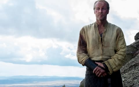 Iain Glen as Sir Jorah Mormont in Game of Thrones - Credit: HBO