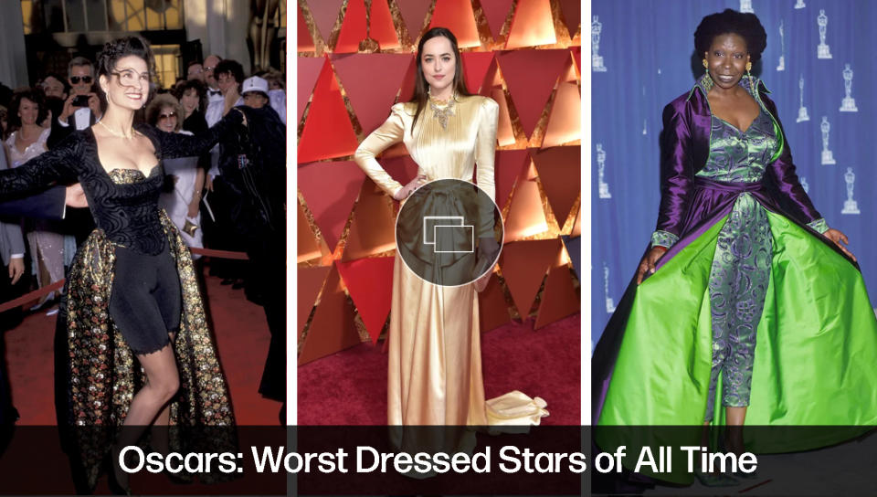 Oscars Awards Worst Dressed Stars of All Time: