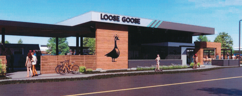 HDesign Group rendering of proposed Loose Goose development in the Grant Avenue Parkway