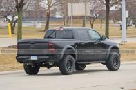 <p>Spring has sprung, and a bumper crop of prototypes are emerging on the highways and byways of the metro Detroit area. The most recent species to cross the path of our cagey photogs is what we believe to be the Ram Rebel TRX, accompanied by the distinctive whine of a supercharged V-8.</p>