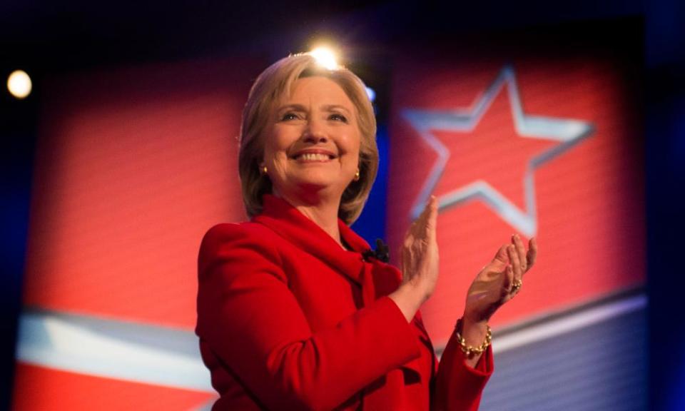 Hillary Clinton in Des Moines, Iowa, in 2016.