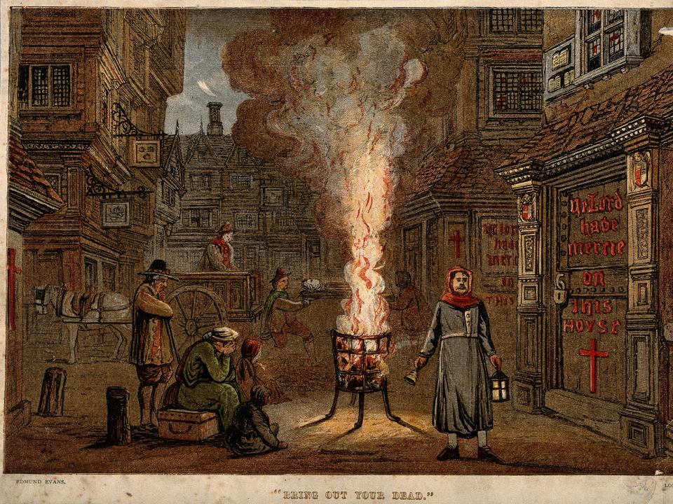 Great Plague of London, 1665.