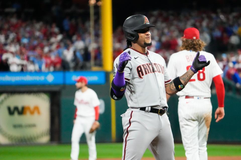 Game 7 of the Diamondbacks vs. Phillies NLCS can be seen on TBS on Tuesday.