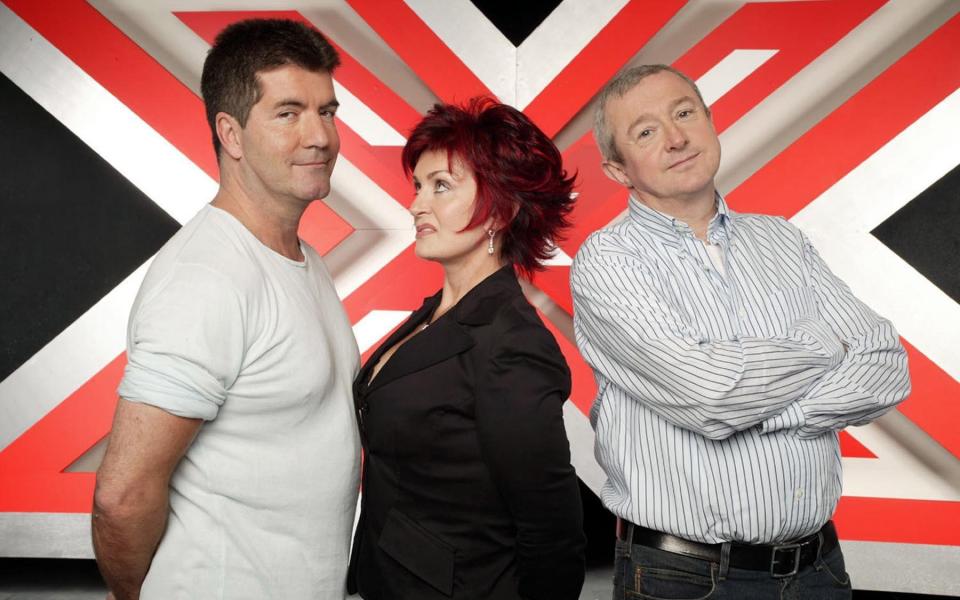 Dream team: Simon Cowell, Sharon Osbourne and Louis Walsh - PA