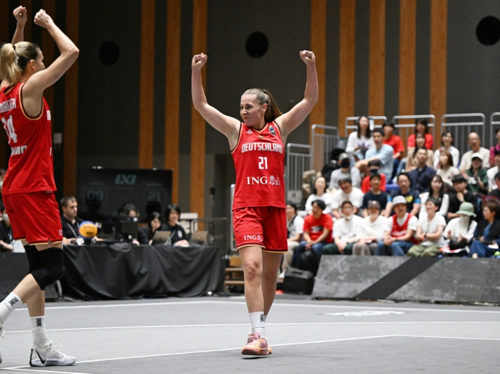 In Paris am Start: Svenja Brunckhorst (IMAGO/Kenjiro Matsuo)