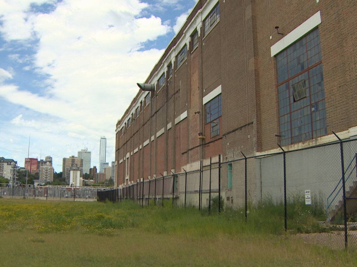 Indigenous burial grounds are north of the Rossdale power plant but some are worried ancestral remains may lie in other parts of the site. (Nathan Gross/CBC - image credit)