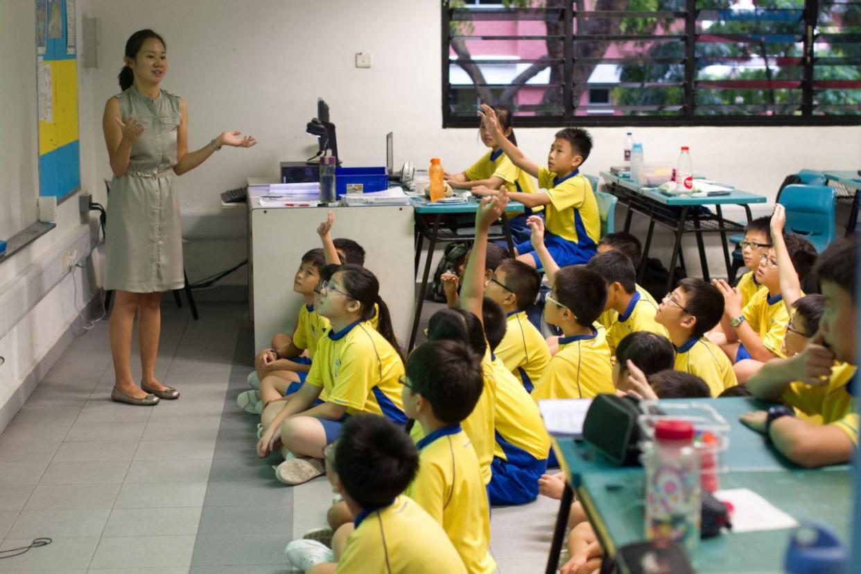 A primary school class. (AP file photo)