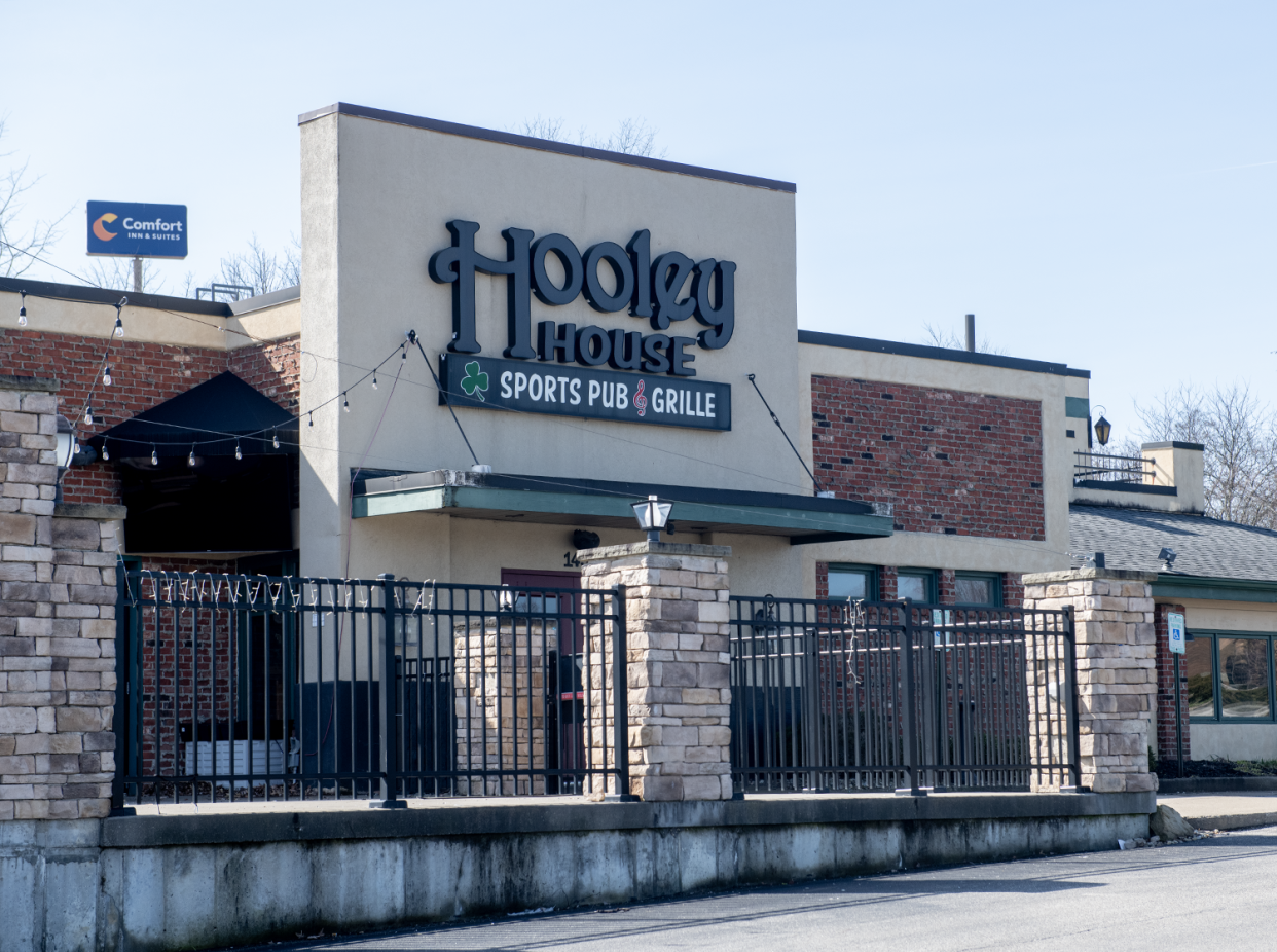The Hooley House restaurant in the Montrose area of Copley Township is shown Monday, a day after its owner announced the location's closing.