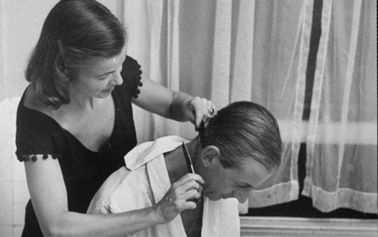 hair cut at home - Getty 