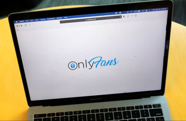 The OnlyFans logo