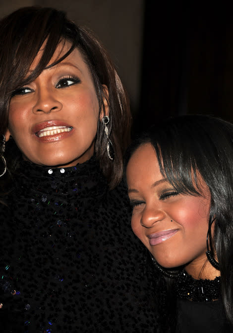 Bobbi Kristina Brown's grief over her mother's death has become public fodder.(Getty Images)
