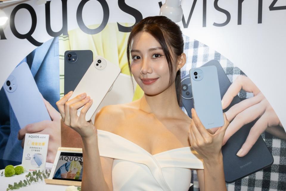 由設計師三宅一成工作室監修的夏普新款手機AQUOS Wish4在台上市，AQUOS R9接續於8月推出