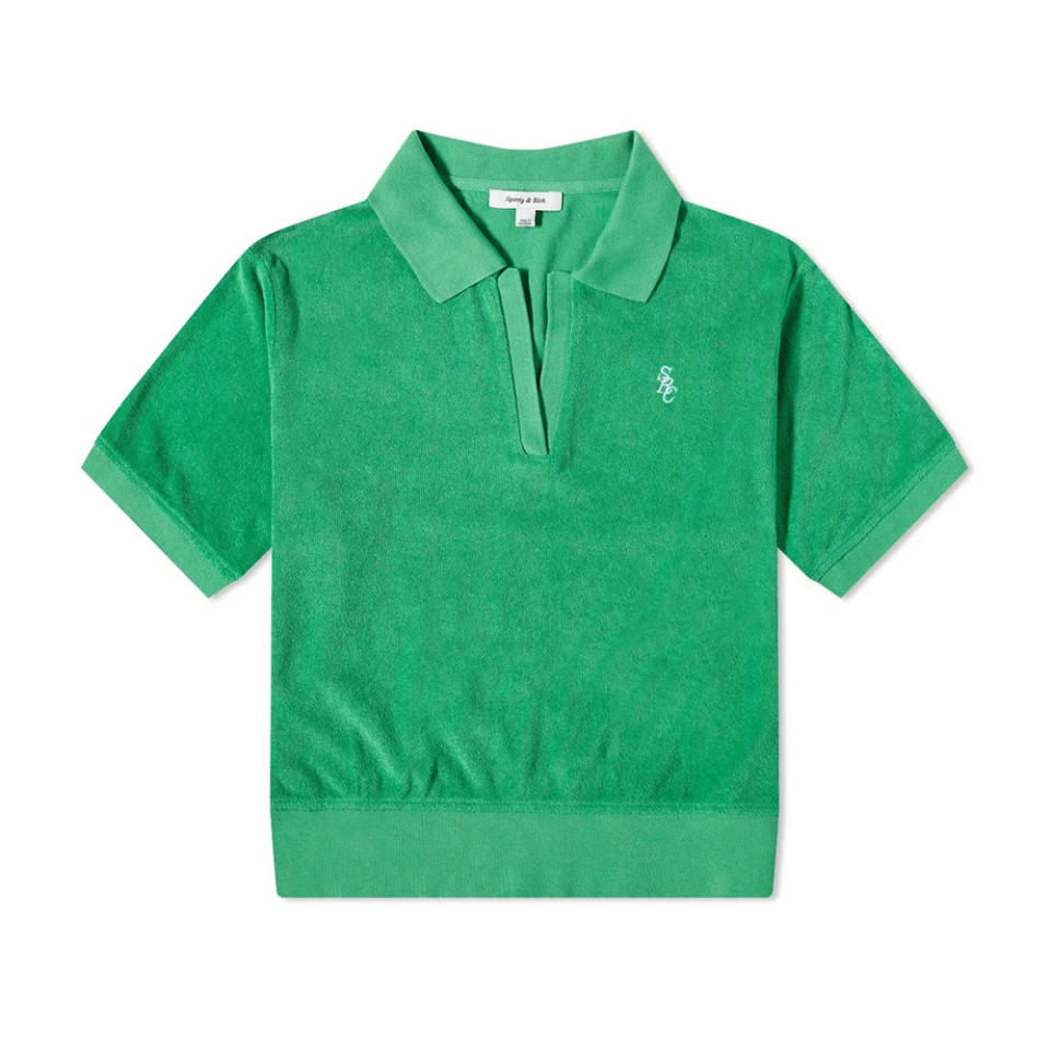 Sporty & Rich SRC Terry Polo