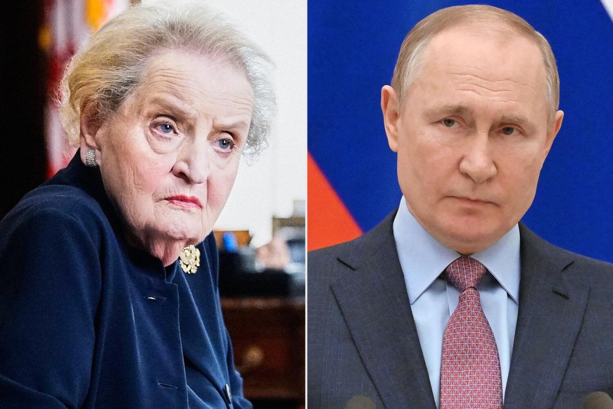 Madeleine Albright, Vladimir Putin